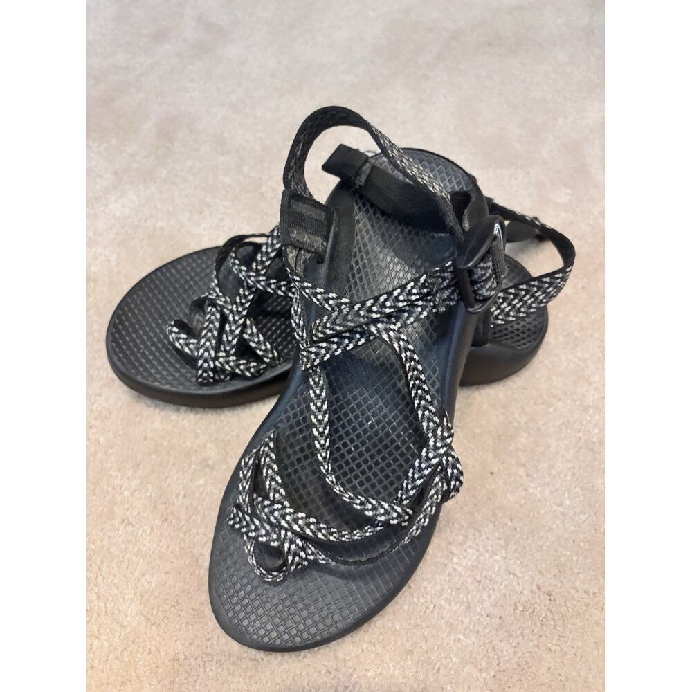 Chaco Classic Strappy Hiking Sandals Womens Size 7W Dual Adjustable Straps